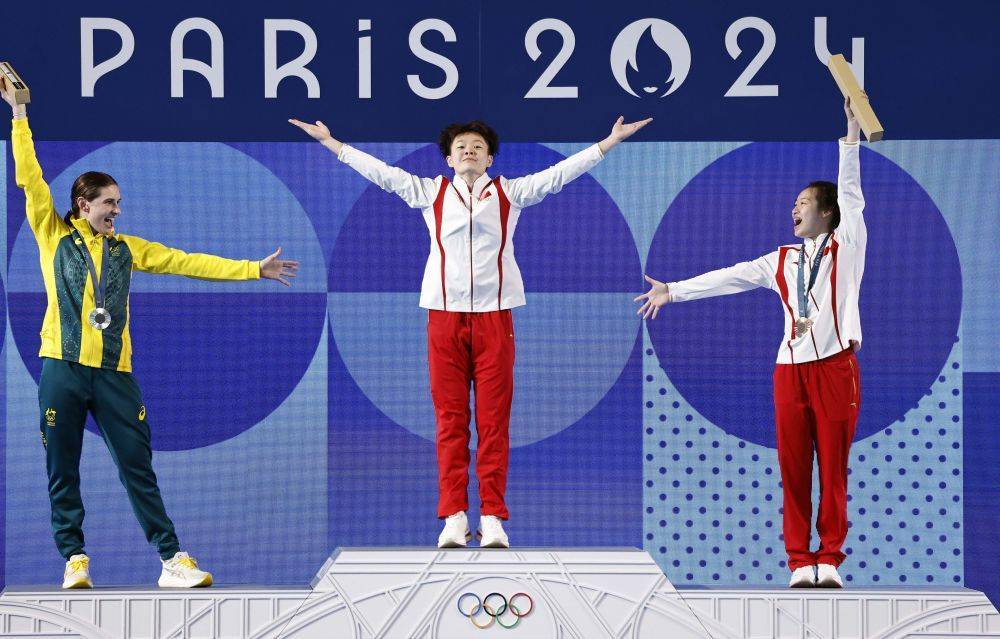 关于优秀的运动员突破自我，登上领奖台的信息