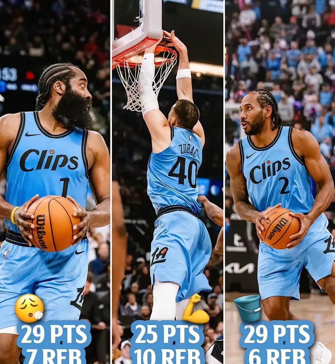 快船击败马刺，延续七连胜